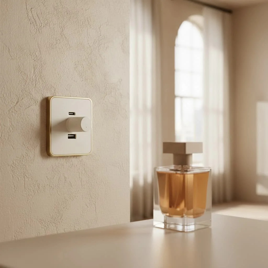 USB-C wall charger powering multiple devices