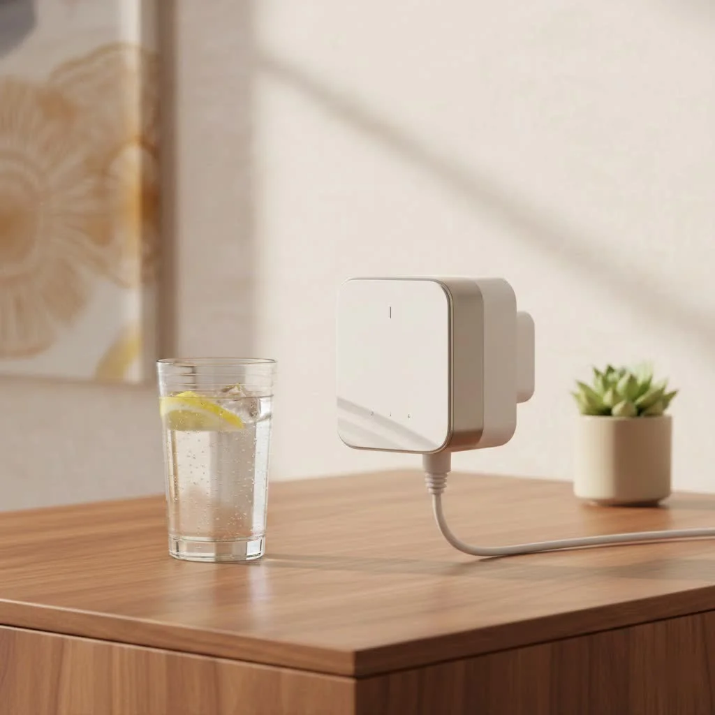 Modern wall charger with multiple ports for various devices