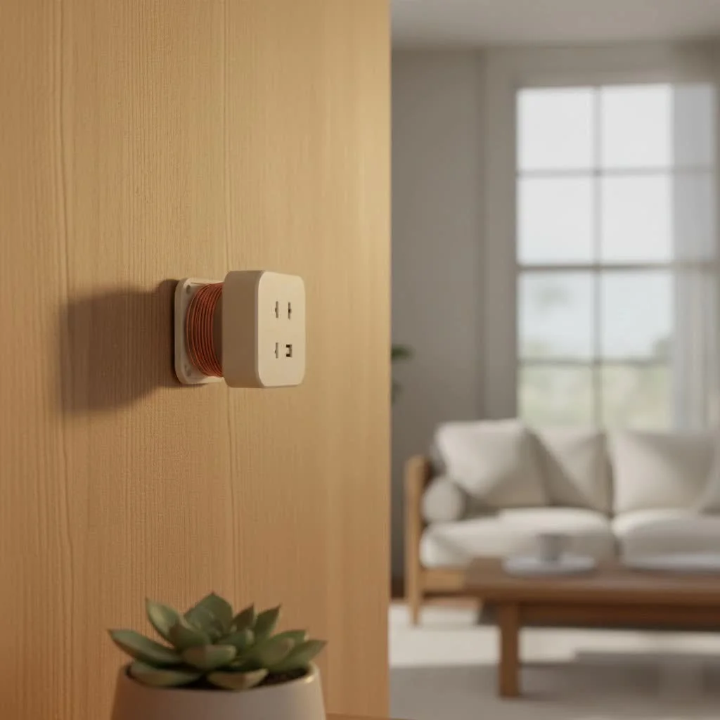 Multi USB wall charger powering multiple devices
